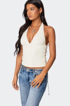 Willow Textured Halter Top