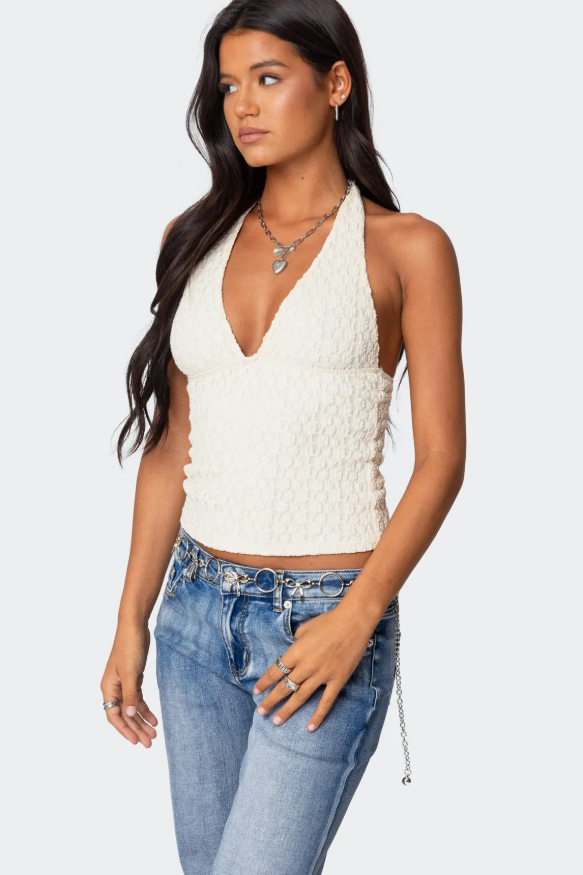 Willow Textured Halter Top
