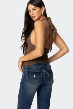 Willow Textured Halter Top
