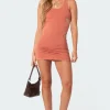 Wilma Cut Out Knit Mini Dress
