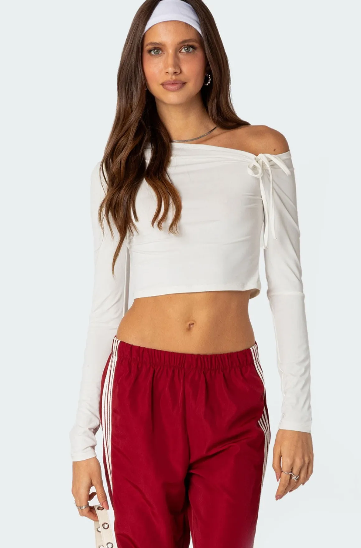 Winona Asymmetric Tie Top