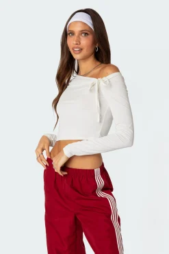Winona Asymmetric Tie Top