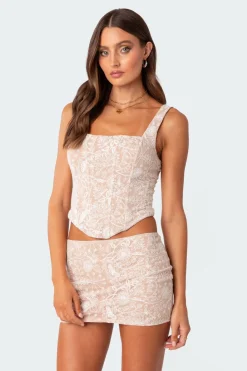 Wispy Lace Corset