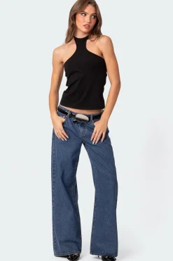 Wylder Tie Back Halter Top