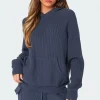 Wynter Oversized Knit Hoodie