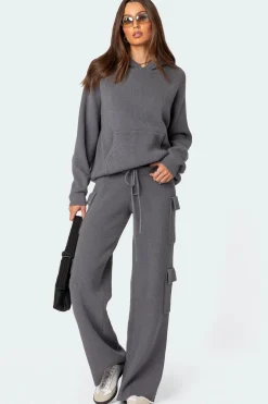 Wynter Oversized Knit Hoodie
