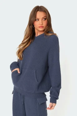 Wynter Oversized Knit Hoodie