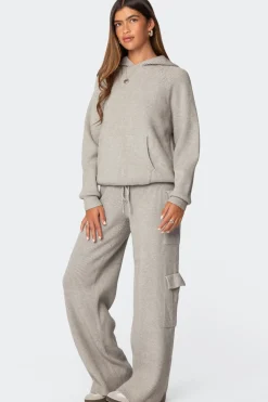 Wynter Oversized Knit Hoodie