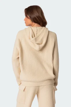 Wynter Oversized Knit Hoodie