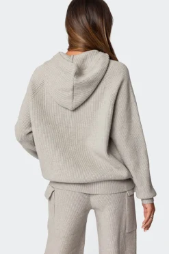 Wynter Oversized Knit Hoodie