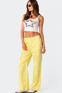 Xianna Nylon Cargo Pants