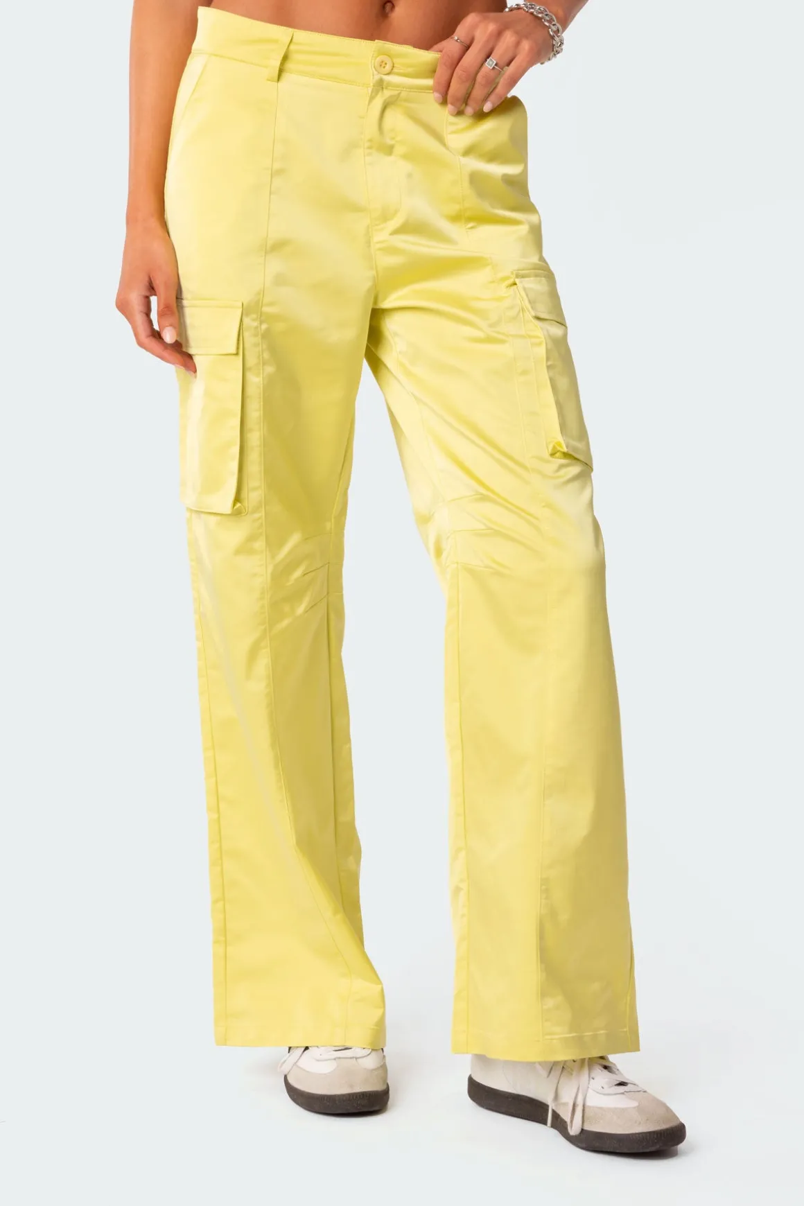Xianna Nylon Cargo Pants