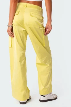 Xianna Nylon Cargo Pants