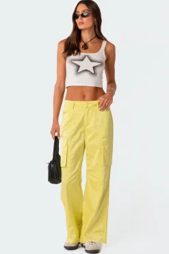 Xianna Nylon Cargo Pants