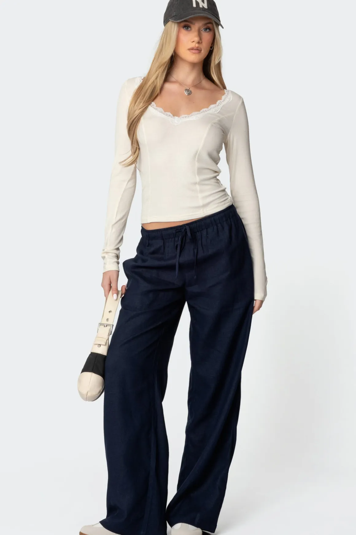 Yasmine Linen Look Pants