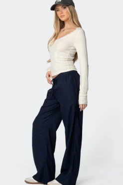 Yasmine Linen Look Pants