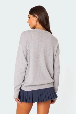 You Time Oversized Sweater