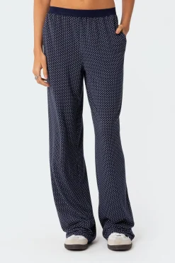 Zariah Slouchy Printed Pants