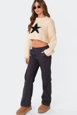 Zayla Low Rise Cargo Pants