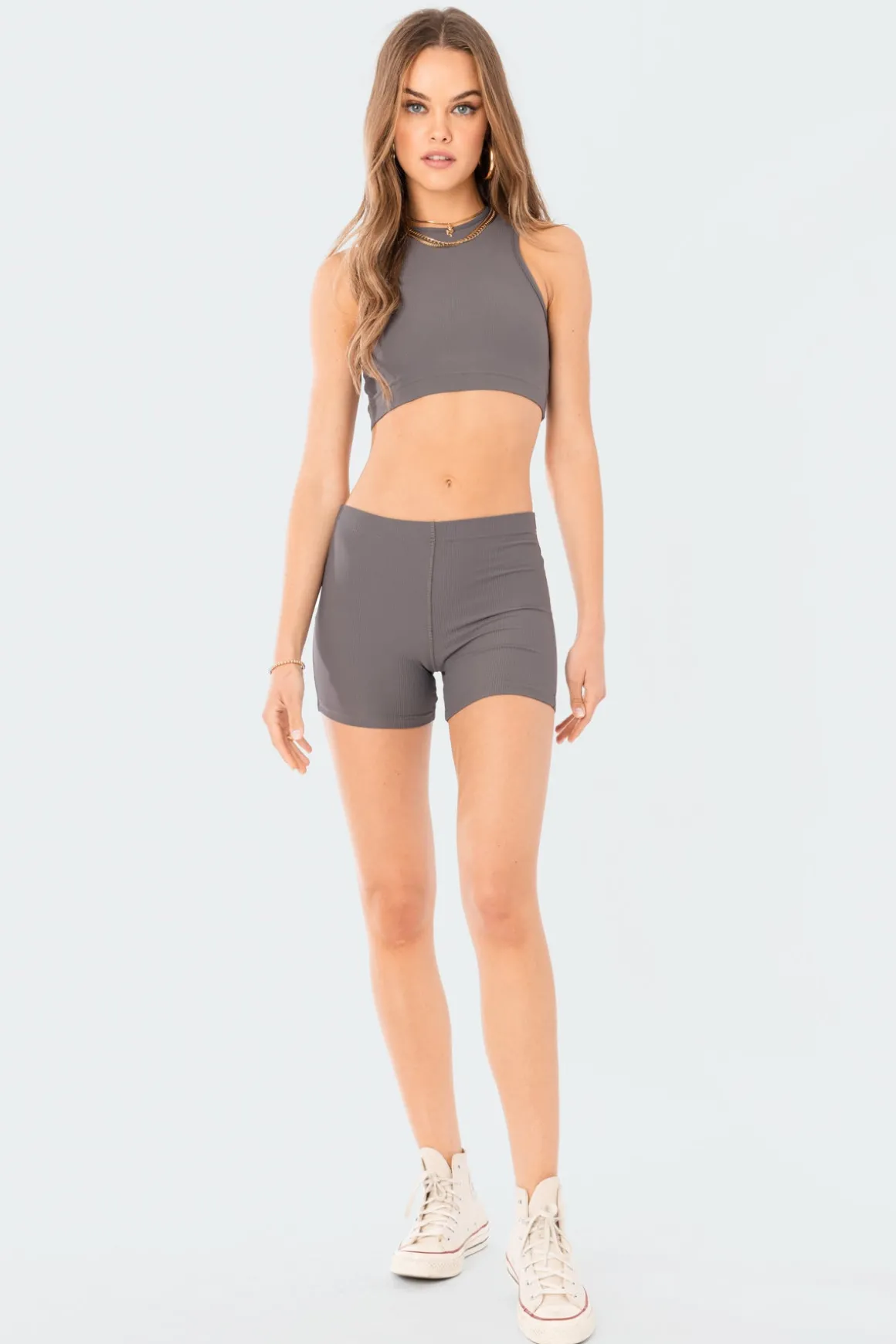 Zoella Ribbed Crop Top