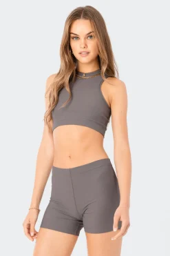 Zoella Ribbed Crop Top