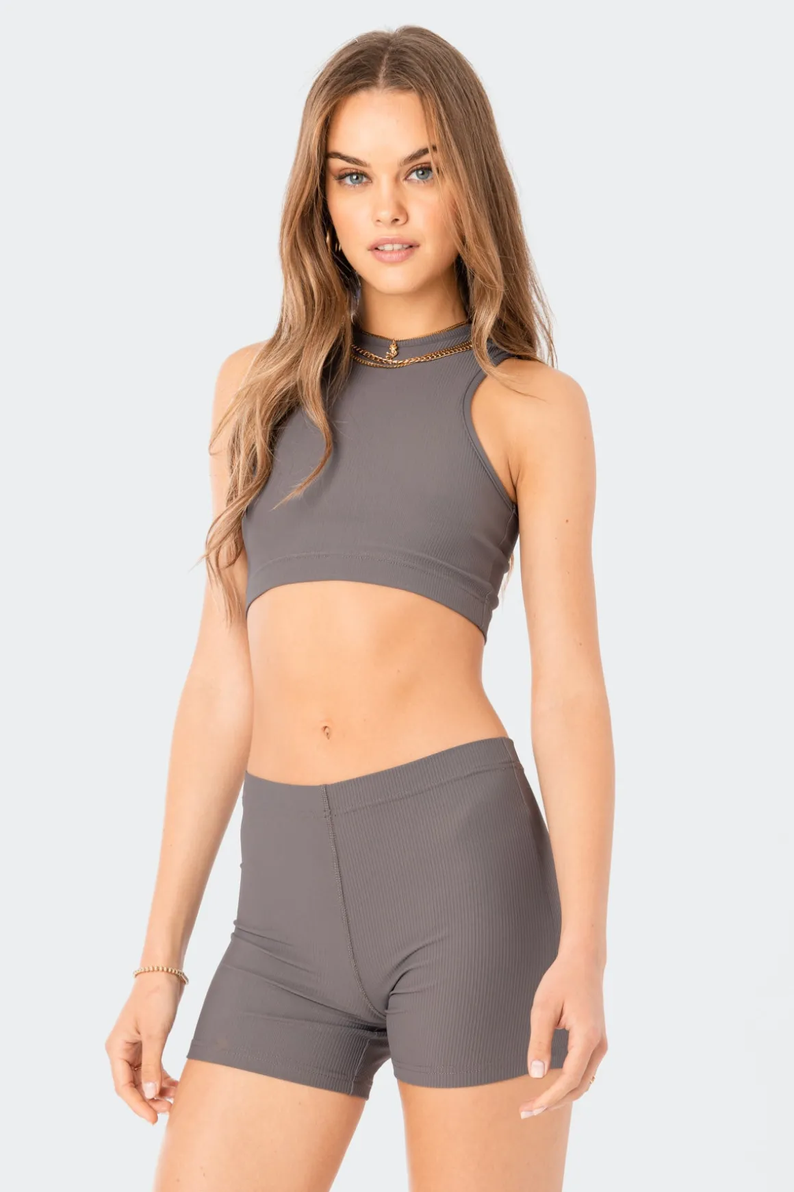 Zoella Ribbed Crop Top