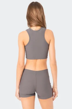 Zoella Ribbed Crop Top